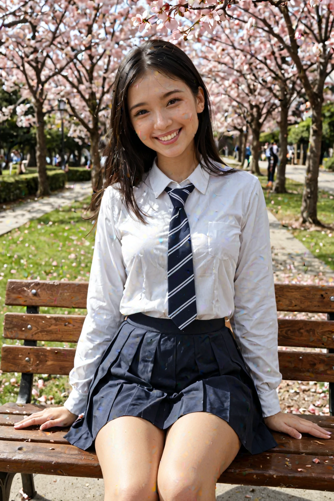 (((Attention to detail,The perfect female body、masterpiece,Attention to detail))),Long sleeve,Jacket1.5,High socks1.5,Loafers1.5,Panty shot1.5,Sitting with Knees Up on seat ,spread legs,crawling position on their hands and knees:1.5,((skirt lift:1.3)),Asian woman in uniform, Realistic Young Gravure Idol, Surreal school girl, Japanese , Japanese girls uniform、blazer, Checkered pleated skirt、Girls' 、Surreal school girl,Young and cute gravure idol, Wearing Japanese, Young Sensual Gravure Idol, Young Gravure Idol, A high school girl who is beautiful and innocent when she smiles,My whole body is wet,Dripping,Blushing,Beautiful girl with beautiful legs,Beautiful woman natural light、My whole body is wet,Light clothing,loafers,ponytail,Black shiny hair,Wet hair,dripping water,Dripping,,Make a troubled face,Sit on a chair、Sit on a bench、Stand with your feet shoulder-width apart:1.3、The gesture of adjusting socks:1.3、Knees up:1.3、The skirt rises and the panties are visible、White panties:1.3、Between the thighs:1.3、The labia majora is wet、Looking up at her from below:1.3、Perfect anatomy、16 year old beautiful girl:1.3、((Guerrilla rainstorm、My body got wet in the heavy rain、My shirt is wet and my skin is visible、You can see through the bra、My skirt is wet and clings to my skin、Feels good))