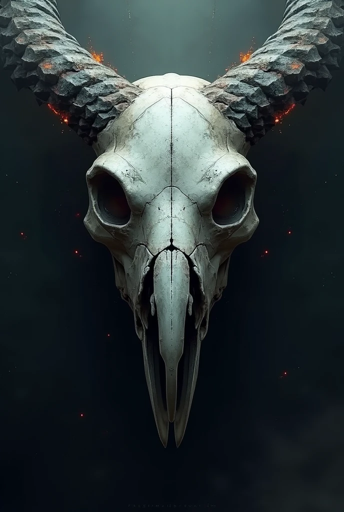World of Warcraft Horde Symbol, hornless skull