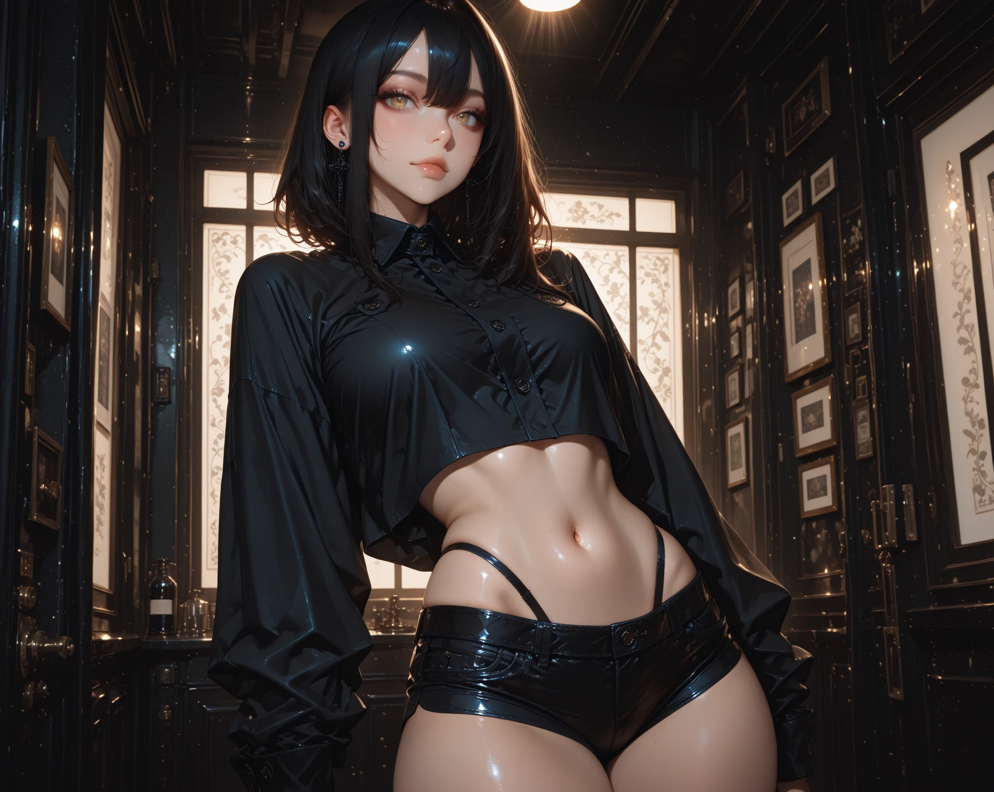 ((Best quality)), ((masterpiece)), (detailed:1.4), 3D, an image of a beautiful cyberpunk shota ???,HDR (High Dynamic Range),Ray Tracing,NVIDIA RTX,Super-Resolution,Unreal 5,Subsurface scattering,PBR Texturing,Post-processing,Anisotropic Filtering,Depth-of-field,Maximum clarity and sharpness,Multi-layered textures,Albeo and Specular maps,Surface shading,Accurate simulation of light-material interaction,Perfect proportions,Octane Render,Two-tone lighting,Wide aperture,Low ISO,White balance,Rule of thirds,8K RAW,wet panties,white panties,can saw a trace on my underwear ,panties is very wet,The panties are so sheer you can see the dick,(idle),Spread legs,tattoo between legs,bulge underwear,Both hands were tied,mons pubis,underwear was soaked with water.