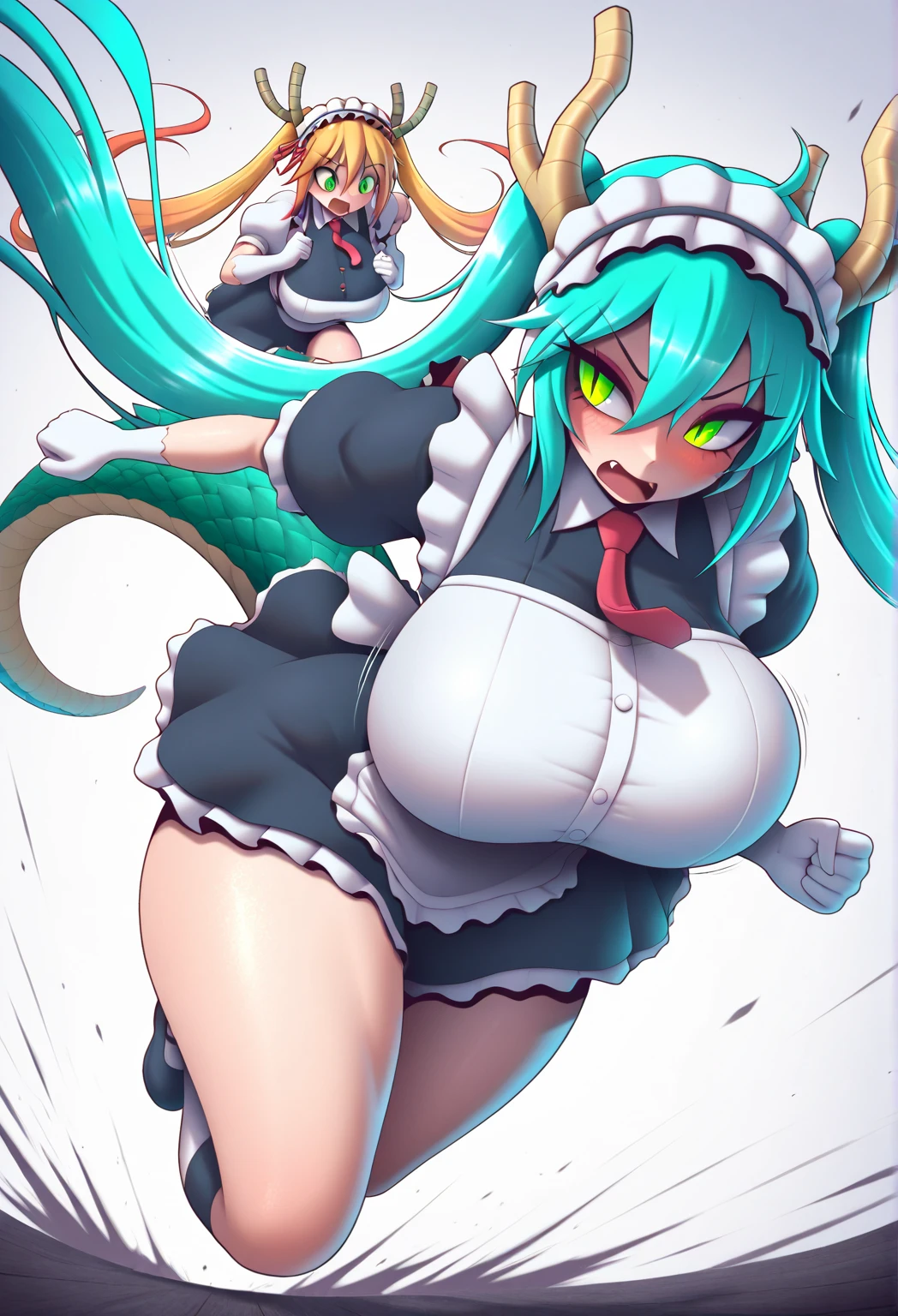 (nsfw):1.2、masterpiece, Highest quality, High resolution, Tight chest、Ideal body shape、  On your own、(A sexy maid who actively appeals by squeezing out breast milk)、Breast milk spurting into the air、Active Service、The joy of squirting thick breast milk、A blissful hobby、Medium Hair、Acme、Trembling with pleasure、Sex Appeal、(Spread your legs and accept the tentacles into your vagina、Active sex with tentacles)、