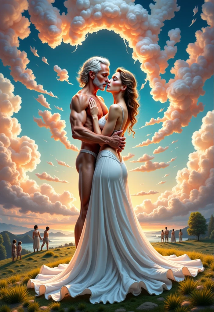 Star Wars, One old man Tywin Lannister and one young Princess Padme human race, age gap, age difference, giant tall size, old man 70, long beard white, armor stormtrooper, face smile, hairy body, naked, big long penis erect, cumming, he carries his girlfriend strongly with both hands, kissing mouths loves, ass fuck positions, sexy young girl 18, size tiny and skinny, a little pregnant, hairstyle blond, face embarrassing blushed, in comfort sitting position for sex, one old man, one young girl, naked, nsfw, on Spaceship.