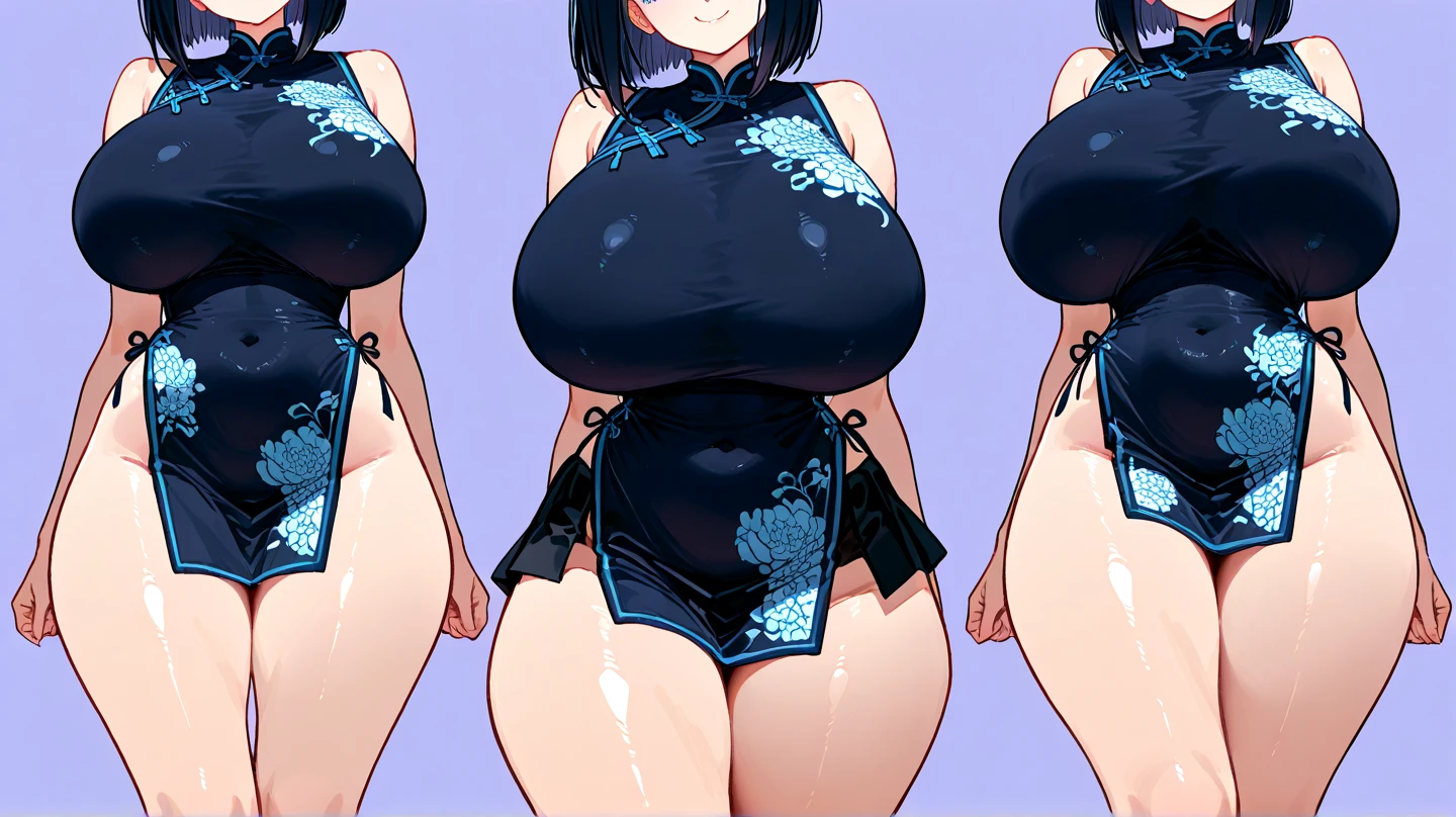 Highest image quality,Outstanding details,超高分辨率,(fidelity:1.4),The best illustration,Favor the details,Highly cohesive 1girl,He has a delicate and beautiful face,huge tit,Wide buttock,fat --auto