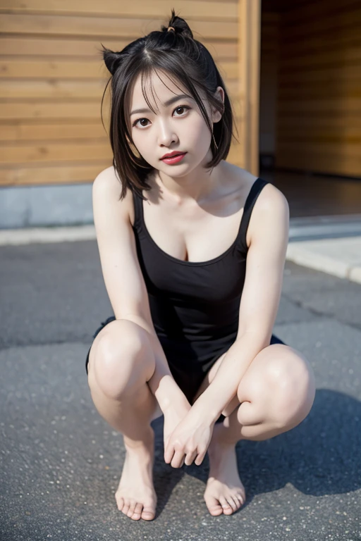masterpiece,Highest quality,One Girl,blush,

(Familiar, masterpiece, Highest quality, Complex),

(((big 胸,))), (throw:1.5, Fellatio gestures:1.3, Squat:1.5),(((Sweat,vapor)))、(Please open your mouth wide),(Top View:1.2),  


Cute eyes, Beautiful Face, Perfect round ass, 
Fit and body, To the perverted mother,


toilet、Squat、Please open your mouth wide、saliva、From feet to head、

alone, Pale skin,
blue eyes, ((Beautiful mature woman)),
(Grey tight long dress with deep neckline:1.2/ & Lightweight cardigan), clavicle、Lazy face、/Black Hair/, Captivating smile, Mischievous face, Sweat, vapor, Embarrassing, blush, Excited, 

、Full body image、Accessory stand)、stylish、Genuine、
