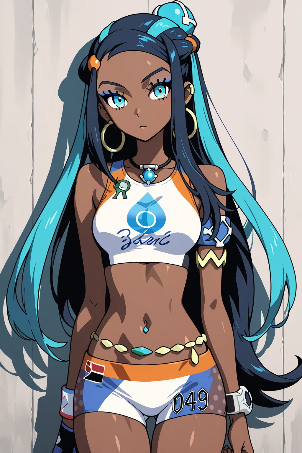 Ryohei Fuke, Aztec woman, she is Unique and Friendly, feminine  Pose wears local outfits, Colored hair styled as Lob, Cloudpunk outdoors, portrait art by Yoh Nagao, 