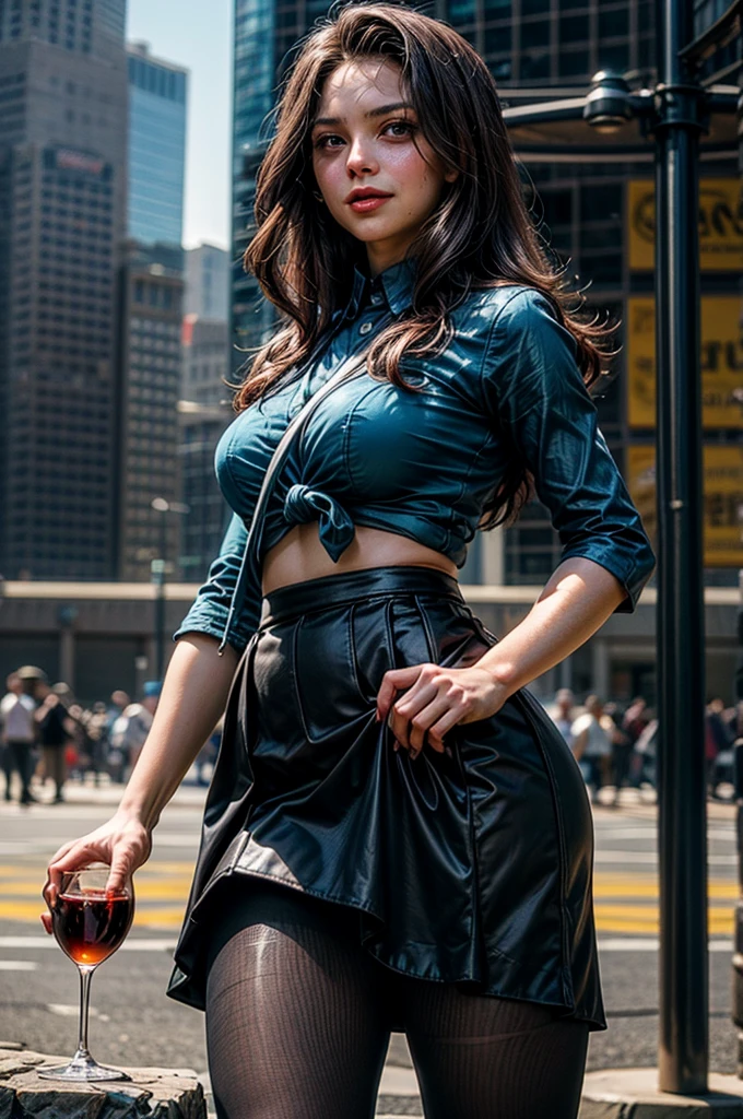 Nordic, Woman, Silver Hair, White Hair, Long Hair, Curly, Off Shoulder, Shorts, Beautiful Girl, Park