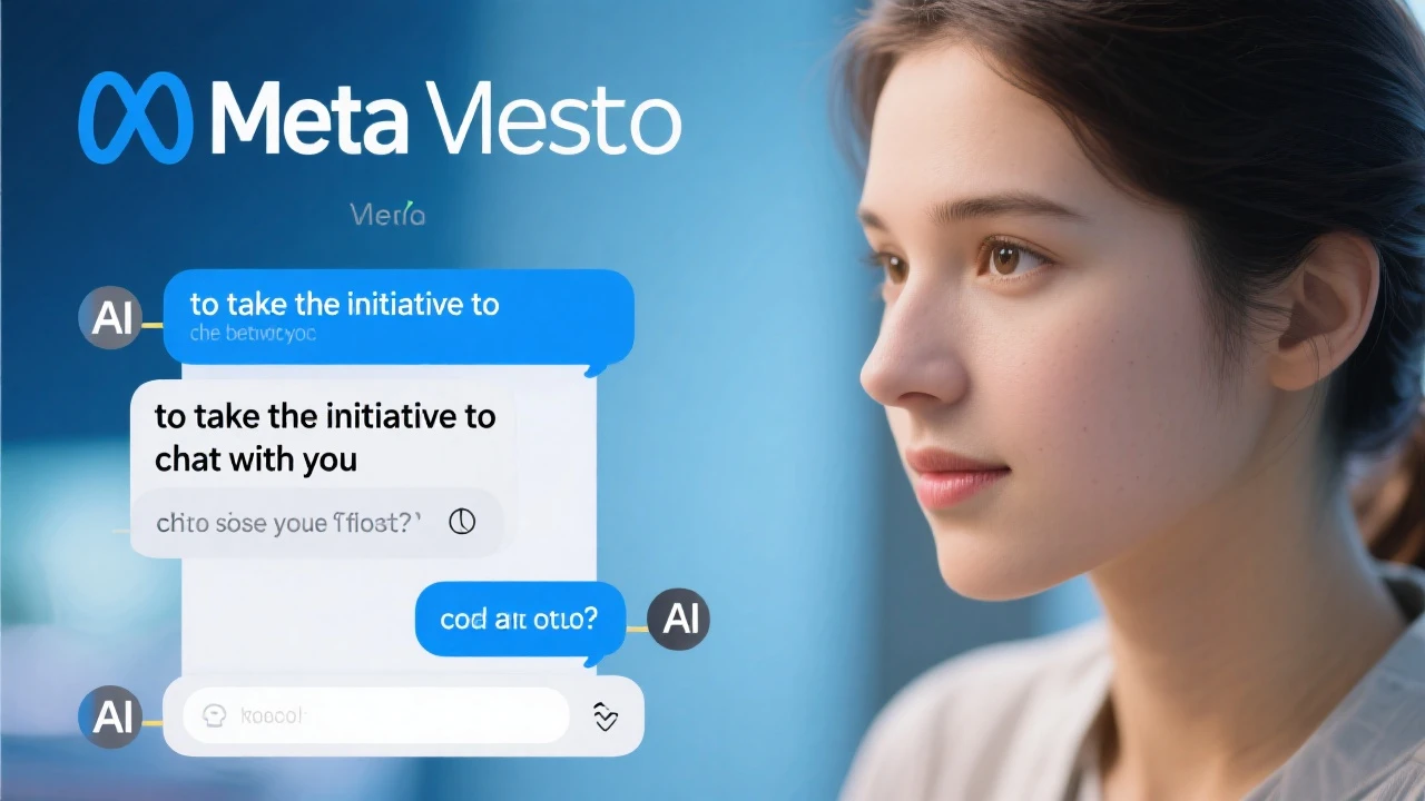 Meta要搞"主动陪聊"AI，它会自己找你聊天！