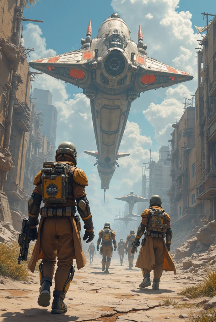 there are many people in a sci - fi city with helmets on, by katsuya terada, lucasfilm jesper ejsing, weta studio and james jean, katsuhuro otomo highly detailed, peter chung + moebius + loish, 1 / 6 katsuya terada, james jean marc simonetti, 1 / 8 katsuya terada --auto --s2