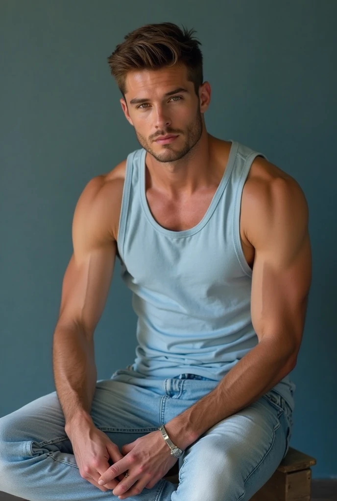(masterpiece, best quality), Dark photograph, homoerotic, a shirtless average young man, redneck, smoking cigarette, sitting on concrete steps porch of small farmhouse, hazy, smokey, film, accurate proportionate, bare chest leg thigh knee calf foot barefoot, summer evening, nighttime, Photorealistic, hyperdetailed, life-like, sharp focus, ((detailed realistic skin, life-like detailed realistic face)),