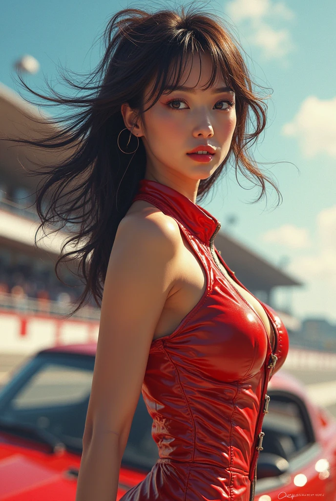 (best quality, 8k, highres, photorealistic:2.0), (solo, one girl:2.0),(photo taken using flash:1.9),(brighten up women:1.8),(ultimate beautiful girl:2.0),(shiny skin),(oily skin),(blonde hair:1.7),(short hairstyle:1.5),(cool beauty:2.0),Blush brown makeup , dark eye makeup , use pink glossy lipstick,(big beady eyes girl:1.5),(droopy-eyes girl:1.5),(blue eyes:1.5),(thin girl:1.5),(baby face girl:1.5),(??? appeal:1.3),(sweet smelling girl),(she works for low wages:1.5),(kind-hearted woman:1.5),(she has a nice smile),(woman with a happy look:1.3),(she is very sociable),(from a very poor family:1.5),(virgin girl),(She is a secret pervert.),(she covertly ????),(she looks so erotic),(Preserve virginity for devout Christians),chuuChloe,(woman with very soft breasts),(woman fantasizing about ???:1.3),(allurement),(impressive eyes:1.5),(clean girl),(affability),(cute smile),(good personality),(???? out chest),(serious personality),(tight sheer knit sweater),(wants ???),(want to masturbate),(want to have ??? forcibly),(skinny pants),(insists on the chest),(Big nipples hard erect inside clothes:1.1)