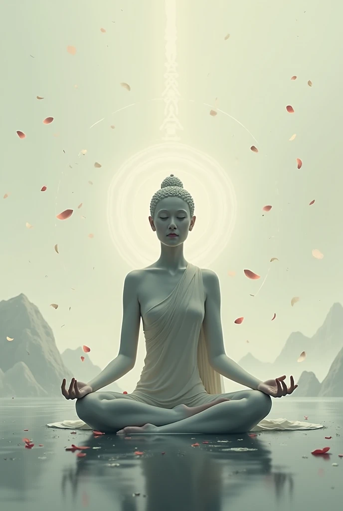 Soul image like meditation happy