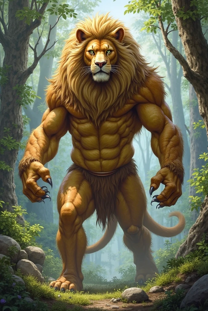 Lion, mong blond mane, black beard, green eyes, realistic eyes, posted on e621, furry body, anthro body, anthro lion, feral paws realistic, lion, solo, male, adult, masculine, (very very fat and big belly, very fat body, arm muscles, buff:1.2), correct anatomy, (photorealistic fur, detailed fur, epic, masterpiece:1.2), knight armor, knight lion, in the woods, luminous, (by echin, by Taran Fiddler, by Juiceps, by Rukis), (detailed eyes:1.2), impressive physique, flexing biceps with one arm with a sword, seductive face, just face portrait realistic 