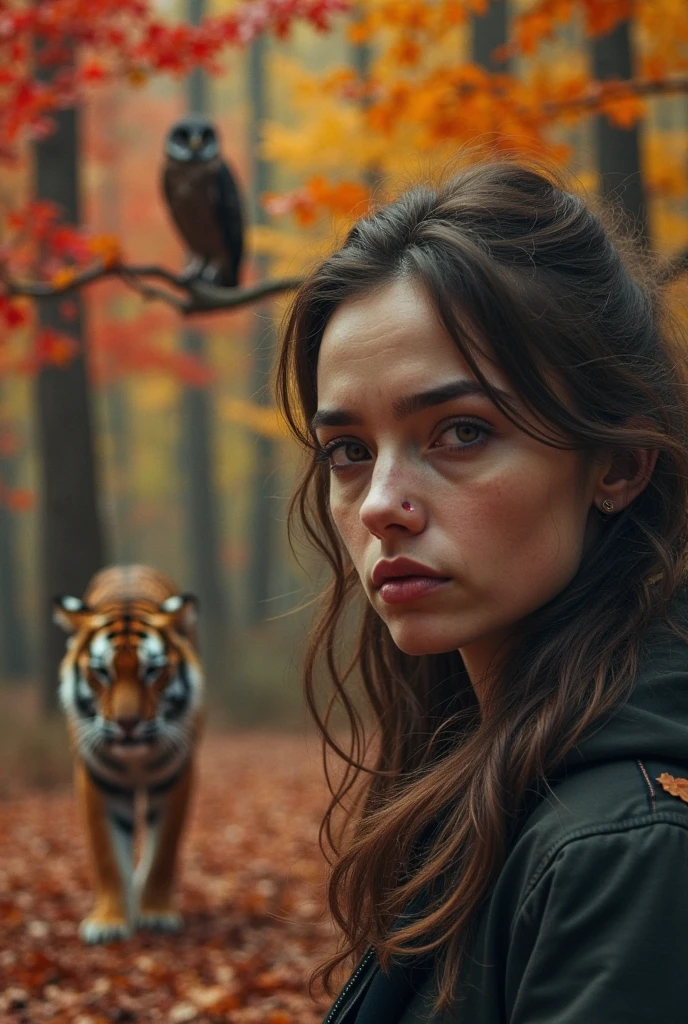 best quality, ultra high res, detailed face, realistic face, raw photo,
emma watson sits on a rock, ultradetaled white eyes, pale skin, (ketch of woman full body), (((full length frame))), (fluorescent yellow short hair:1.1),
((scary crooked damaged trees on background)), fireflies, (midnight:1.2)
short bobcut hair style, curly, (cheeky smile:0.9), (oppressive atmosphere:1.6), forest moss, fog, haze, creepy, (scary shadows:1.1), muted colors,
natural skin texture, subdued lighting, (incredible skin detail:1.1), (natural skin:1.1), ultradetailed, (intricately detailed, fine details, hyperdetailed), cinematic, hyperrealistic,
hyper realism soft light, studio lighting, diffused soft lighting, shallow depth of field, sharp focus bokeh, grizly bear on background