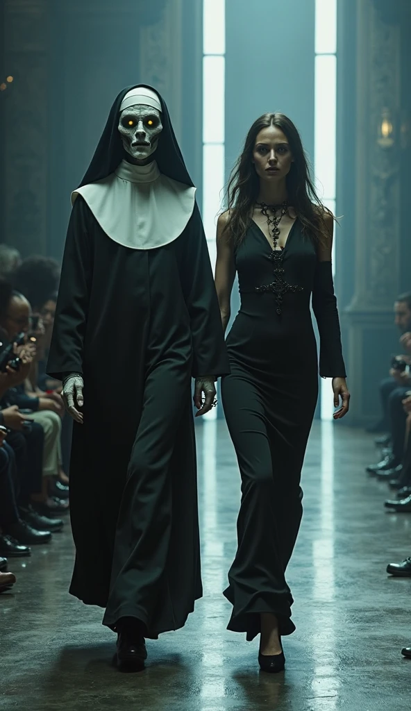 Amazing portrait of a two young boys and a sweaty and soaked leather nun passionately making hard penetration sex , she want only to have a fantastic sex penetration by two boys, she knows to make love and he want to show this to the two boys, their eyes closed in bed during night time and candles are lit ,(( she is dressed in a long black dress and long black gloves with A super long black cloak that wraps around your body..,cape,open the cloak,Spreading cloak,cape)), she came back from a funeral. But now a new men enter on the scene, he lifts the woman's skirt and penetrates her anally