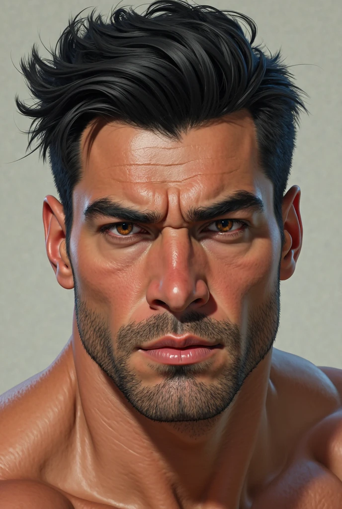 2 anjos poderosos lutado com o diabo e ele esta perdendo as forcas, Realistic image of great quality in a cinematic environment