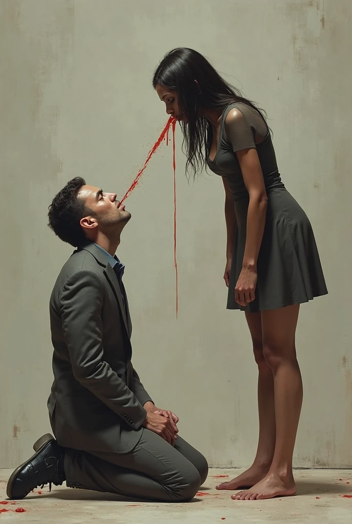 The executioner slits her throat　　The executioner and the woman are having sex　Inserting his dick from behind　She is massaging her breasts with the hand that is not holding the knife.　The woman being executed is naked　A woman with a pained expression　I am only a translate agent　There&#39;s a knife in my throat　I can see her pussy　Heavy bleeding　Woman suffering with tongue out
