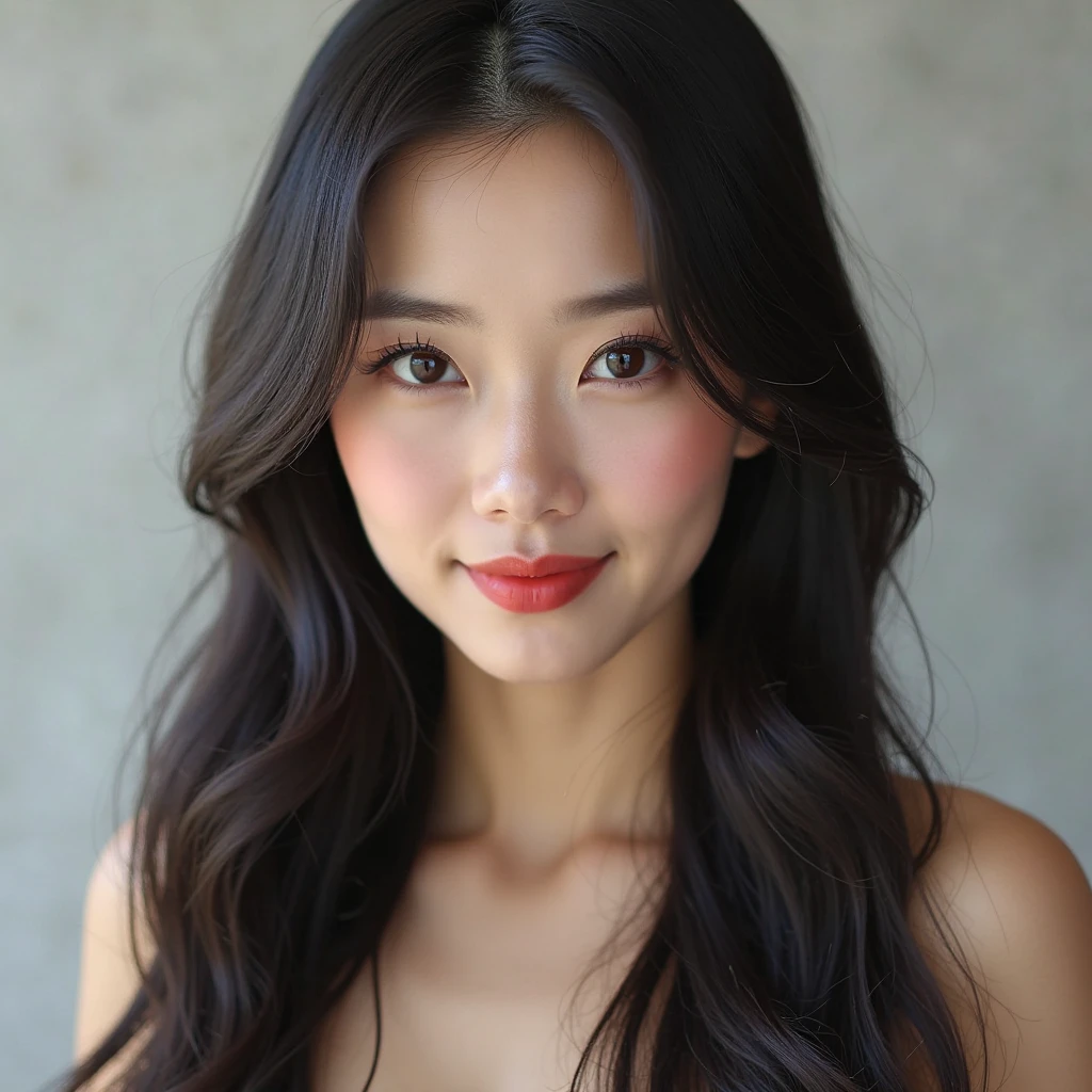 best quality, epic reality, ((in the pitch black darkness :1.4)), ((portrait:1.5)),(background: dark ) high contrast ,glorious picture, Minimum illumination, lighting Face, She was comfortable, wearing underwear, it seems, (8K, original photo, best quality),(epic reality:1.5), a woman, Face,(exquisite eyes:0.8),(looking at camera:1.4), (best quality), ( high contrast, Deep shadows),intricate details,Work,((skin:1.4)), (long dark hair:1.3), long hair, messy ,(high dynamic range:1.5),detailed, color, upscale, masterpiece, original photo (20 years old, looking at the audience), fair, (wearing underwear,), (((bare breasts))), (((bare breasts))), (((bare breasts))), (((bare breasts))), perfect, nature, perfect composition, portrait, perfect Face, Smile expression, charming eyes, Bright details, close lips, (高skin细节),, (blue tint: 0.6), (Sale: 0.8), (bloody: 0.7), Accent lighting , (backlight: 0.5), medium depth of field, Canon 5D, 50mm lens, F/4 apertures, (Super detailed, intricate details), sharp focus, soFt color, 8K, absurd, 80mm, dark background, photography, Smile, ease ,