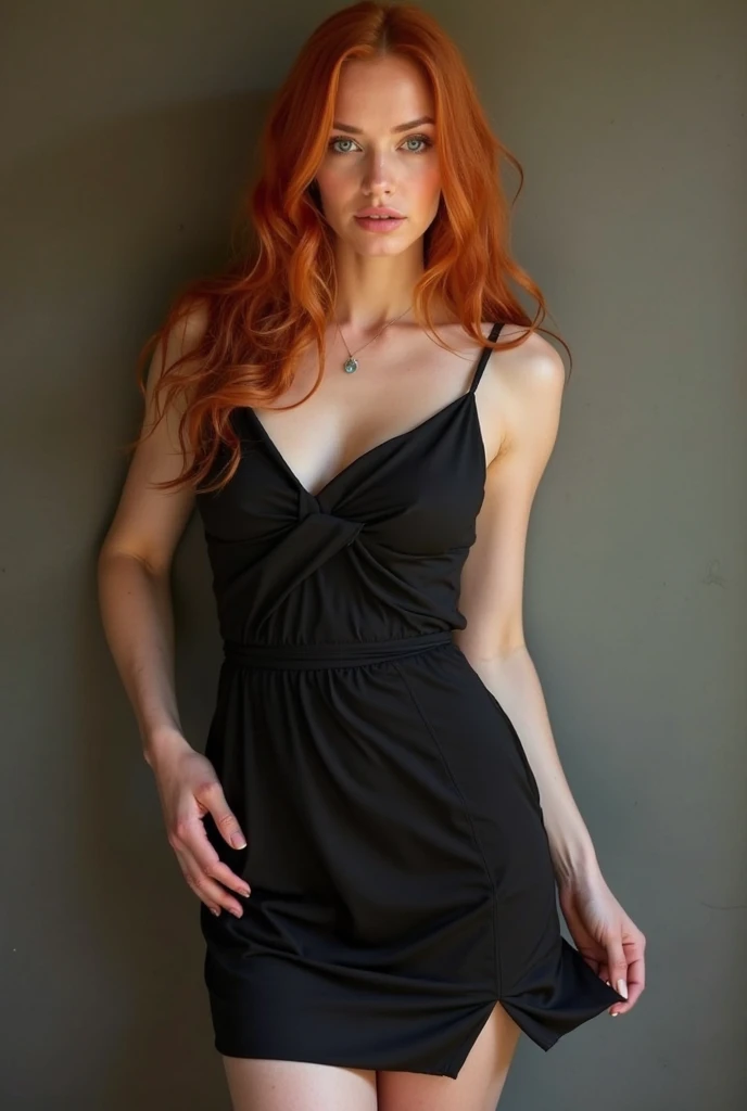 portrait, her name is Mia, high quality, 1 old woman, ((40-year-old guitar shaped body irish woman)), (((40 years old))), wide hips, (wrinkled body), (old body), (((red hair))), (pale skin), ((green eyes)), she is wearing tan safari romper, dynamic pose, BREAK, BACKGROUND: outdoor: San Diego Zoo