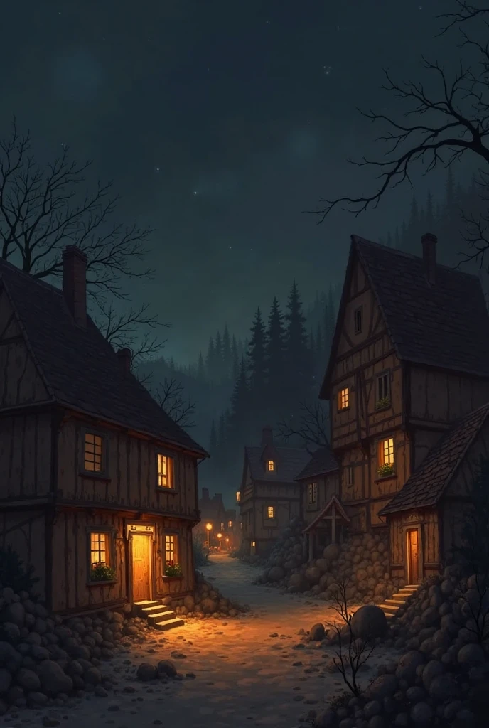 detailed, a house, blood and flesh, sc0rn