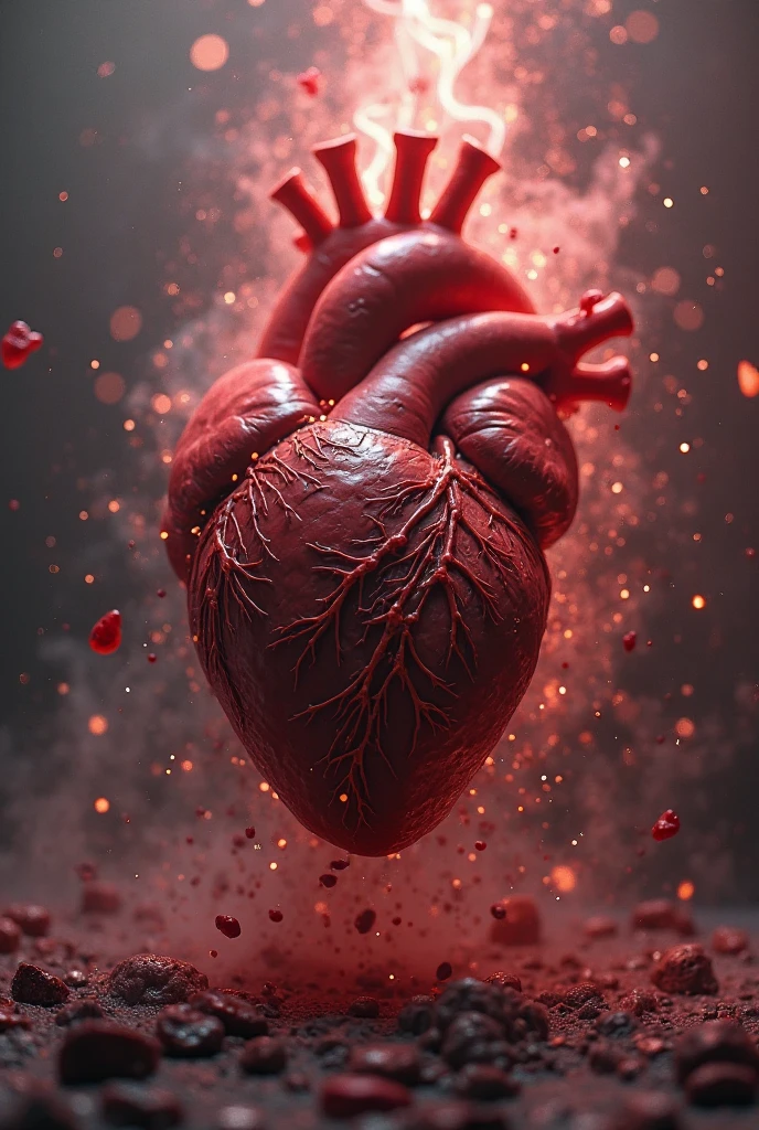 Create an animated broken heart 