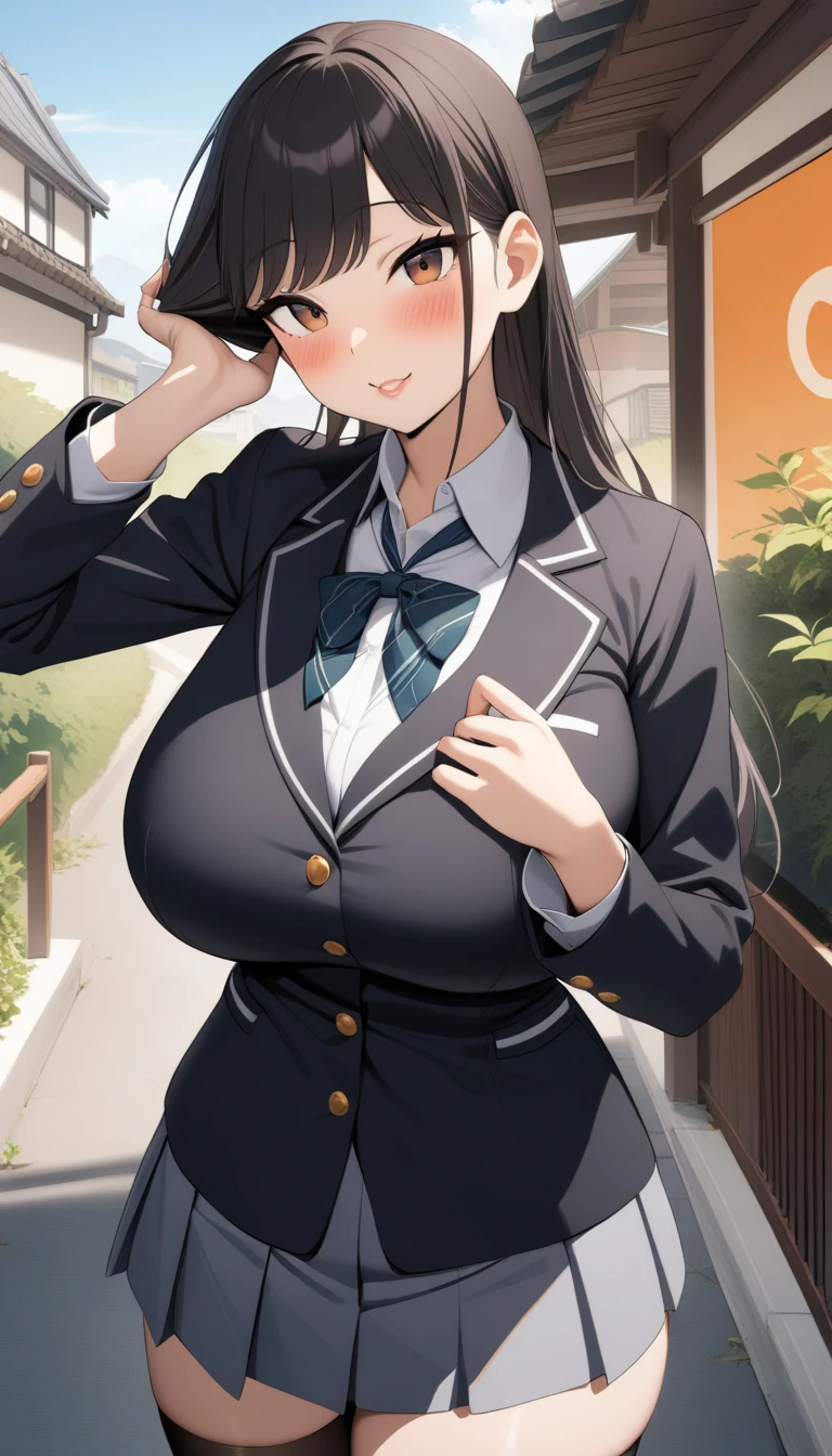 (must be follow these prompts:2.2),masterpiece,best quality,extremely detailed,(in her clothing:3.5),(in her formal styled business suit clothing:3.6),(adorable expression:2.5),(usual face:2.2),(displayed one girl on single picture:2.4),(black hair:2.1),(現代の東京で働くビジネス用のスーツを着用した身長が低くて少しふくよかなnew employee:2.2),(そのnew employeeはとてもあどけない印象だが精液をかけられたビジネス用のスーツのジャケットとズボンを洗わずに着ている:2.4),(A cute moan like a young girl:2.1),(そのnew employeeは湧き上がった性欲に対してビジネス用のスーツを着たままでこらえている:1.5),(そのnew employeeのスーツを着用している全身には性的絶頂に達しながら分泌されたぬるぬるした分泌物がどろどろにまとわりついた:1.7),(libidonous tumultus are happened on her mind but hidden her skin under her business suit:1.6),(そのnew employeeはInnocent faceでとても可愛い:1.9),(そのnew employeeは着用しているビジネス用のスーツにだいぶ前に射精されたためにその臭い成分が薄い琥珀色っぽいとても淡い汚れとなって濃淡の色むらを生じながら滲んだ:1.8),(そのnew employeeのビジネス用のスーツに覆われたおっぱいは強い淫欲のせいでパンパンに膨らんでいる:2.2),(Lewd love juices are dripping down the inside of his suit pants:2.8),(そのnew employeeはその腟内にたっぷりと射精され続けた:2.4),(in her clothing ejaculated:2.6),(seminal frousy girl:2.3),(men's elected twangers were inserted her:2.3),(もちもちした丸みがある精液臭いnew employee:2.3),(she was already stroked up to the depth intervaginal sensuous spot:1.8),(notably buldged up her inner labia majora:2.6),(A young, shy moan:1.5),(having big breasts in her clothing:2.6),(社内で仕事中のあどけない印象のnew employee:2.3),(そのnew employeeは身長は低いがほんの少しだけむちっとした身体をしている:2.1),(The crotch of his pants is heavily discolored with love juice stains.:2.5),(そのnew employeeはズボンの下に隠れて見えないそのマンコから愛液を垂れ流して痙攣している:1.8),(そのnew employeeのむちっとした太股をしっかり包みこんでいる暗灰色のズボンは淫らな分泌物のために湿っている:2.0),(そのnew employeeは股間がドロドロになってもその暗灰色のズボンはしっかり履いたまま耐えている:2.5),(暗灰色のズボンの上からいつも自分の股間を押さえているnew employee:1.7),(A moan filled with childish embarrassment:1.5),(そのnew employeeのスーツに覆われた乳房や乳首は強い淫欲のために張っている:2.4),(そのnew employeeの着衣の下の淫らな身体は淫靡な反応によりほんのり膨らんでいる:1.6),(そのnew employeeは真面目に働いている:2.5),(そのnew employeeの脚は短くて太い:2.2),(new employee:2.2),(she looks like japanese idol:2.3),(Suit trousers are made of a durable fabric that will never tear.:2.3),(Her breasts are completely hidden under her suit:2.4),(she looks like a lolita:2.0),(これらは他の誰にでもなく全てそのnew employee自身に降りかかった内容:2.1),(Slimy semen was leaking out from the crotch area of his trousers.:1.9),(Make sure to depict the face:5.3),(Calm expression:4.3),(Innocent face:3),(そのnew employee一人だけをしっかりと描いた:3.3),(登場人物はそのnew employeeのみ:4.2),(Portrait Style:5)