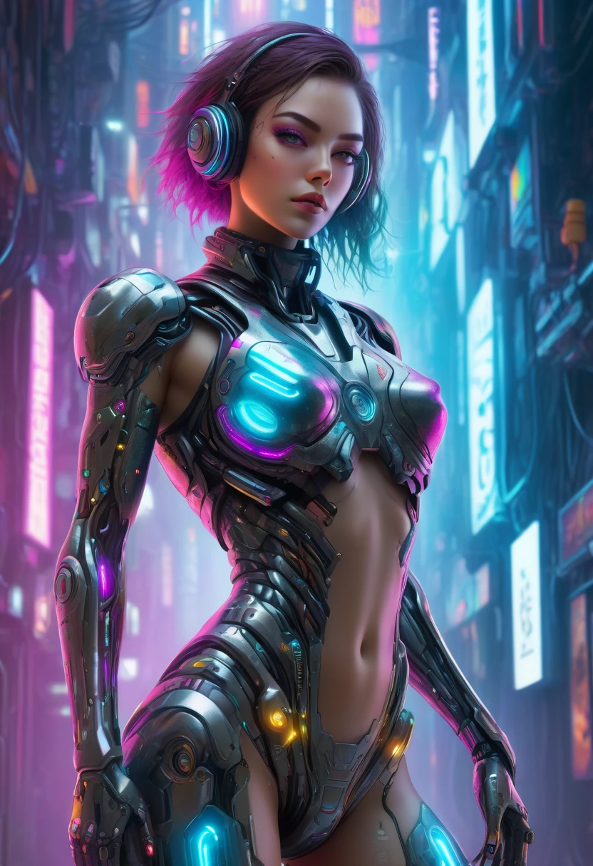 (BelleWaifu:1), (knight's armor:0.3), the garden in the background, surprised, cute, cute pose, (flirting), looking at the viewer, (square hairstyle), (purple hair), (metal knight crop top on naked body in cyberpunk style:1.6), :D, (realistic: 1), (cartoon), (masterpiece: 1.2), (best quality), (over-detailed), (8k, 4k, intricate), (full-length shot: 1), (cowboy shot: 1.2), (85mm), light particles, lighting, (very detailed: 1.2), (detailed face: 1), (gradients), sfw, colorful, (detailed eyes: 1.2), (detailed landscape, trees, garden, castle:1.2),(detailed background), detailed landscape, (dynamic angle:1.2), (dynamic pose:1.2), (rule third_composition:1.3), (line of action:1.2), wide view, daylight, solo

