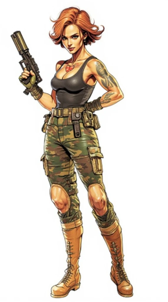 shinkawa youji, meryl silverburgh, 1girl, desert eagle, fingerless gloves, gloves, gun, handgun, red hair, solo, trigger discipline, weapon, ((masterpiece))
<lora:shinkawa_youji_offset:1>