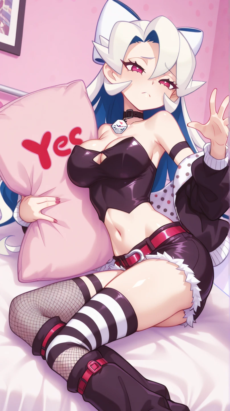 tmasterpiece,best qualtiy,8K,k hd,1girll,Human maiden,commiseration
d.va(Overwatch),12year old,Young,Chu Chu pitiful, gigantic cleavage breasts:1.3,Eyes sparkle,(glowing light eyes:1.233),sensual lingerie,(beautiful and detailed eye:1.1),Blushlush,on top of the bed,upper legs,(((missionary, )))