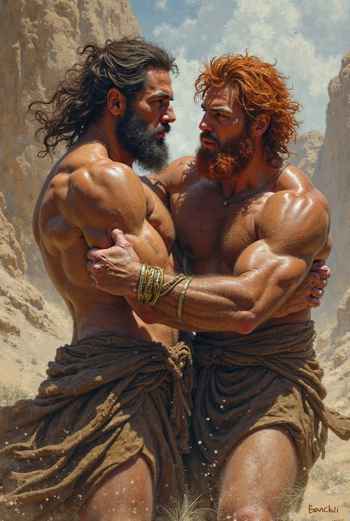 Zeus sticking his big cock into Hades
