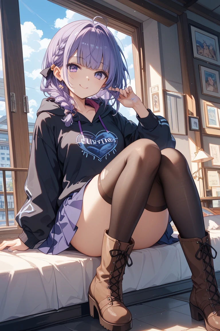 (masterpiece:1.5), (best quality), (Very detailed), (Extremely detailed), (1 Girl:1.2), (whole body:1.2), (Young Girls),(((Love Hotels)))、 、Contempt、、
、Red and black hoodie、White Hoodie、Black platform boots、(Foot Focus)、
Black Hair、Black Hairロング、Black eyes、masterpiece, best quality, Ultra-high resolution, Fluorescent Color,, 1 girl, looking at the audience, Pretty Face, beautiful eyes, (Off-shoulder: 1.2), Raise your head, shiny hair, shiny skin, Glow Cutting, Red Cliff, Finger proportion coordination;unreal graphics&References;, whole body, Paired with a short T-shirt, OK, , Slim, Smaller bust, slim girl model, 14-year-old female model,long hair, Sleeping in sofa，Cute facial expression，whole body, Paired with a short T-shirt, Slim body,Slim body, The bust is larger, Slim girl model，Purple Eyes，Legs are well-proportioned