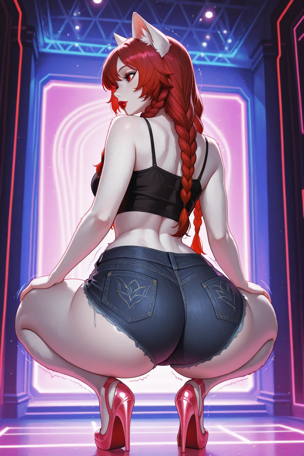 ((1girl, solo)), beautiful body, (perfect anatomy, perfect body, perfect hands, perfect legs), natural proportions, sexy body, large breasts BREAK
((extremely detailed face)), (beautiful detailed eyes:1.6), (realistic pupils, realistic iris:1), expressive eyes, looking at viewer, (clear eyes:1.3), (hyperrealistic:1.2), (detailed skin texture:1.2), smooth skin, red hair, (detailed lips:1.2), (attractive lips:1.1), (glossy lips:1.1), perfect face, perfect eyes BREAK
(masterpiece:1.5), anime-style, top quality, best quality, (beautiful and aesthetic:1.2), (ultra detail:1.5), Ultra-detailed depiction, Ultra-precise depiction, extremely detailed 8k illustration, high resolution, (highly detailed shading:1.2), (realistic lighting:1.4), perfect lighting, vibrant colors, dynamic tones, striking hues, 8k, absurd resolution, perfect shadows, hdr, UHD, ambient lighting, realistic, ultra-realistic, photo realistic, highly detailed, rich detail, luminous colors, fine texture, intricate design, professional illustration, (soft light:1.2), (illustration:0.7)