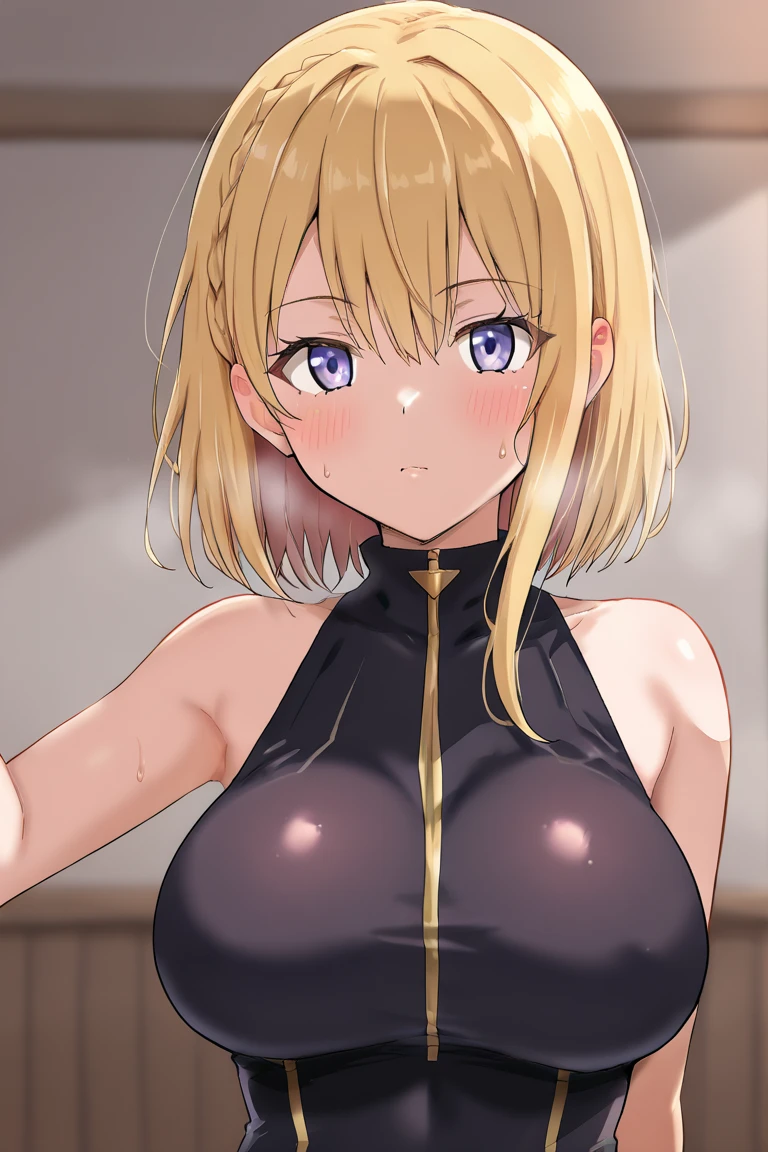 (((masterpiece))),fuyumi itadori, Anime girl characters, 1girl, solo, looking at viewer, medium hair, cleavage, closed mouth, collarbone,Naked, tall girl, horny, big ass, beautiful face,Charming, anime visual of a cute girl, screenshot from the anime film, & her expression is solemn, ahegao face, in the anime film, in an anime, anime visual of a young woman, she has a cute expressive face, still from anime, perfect breasts, she is tall, All bodies visible, ahegao face, the face is ahegao, she is horny, A perverted face, she so perverted, she smile so perverted, hd picture, 4k quality, details of the face is so good, bigger breasts,