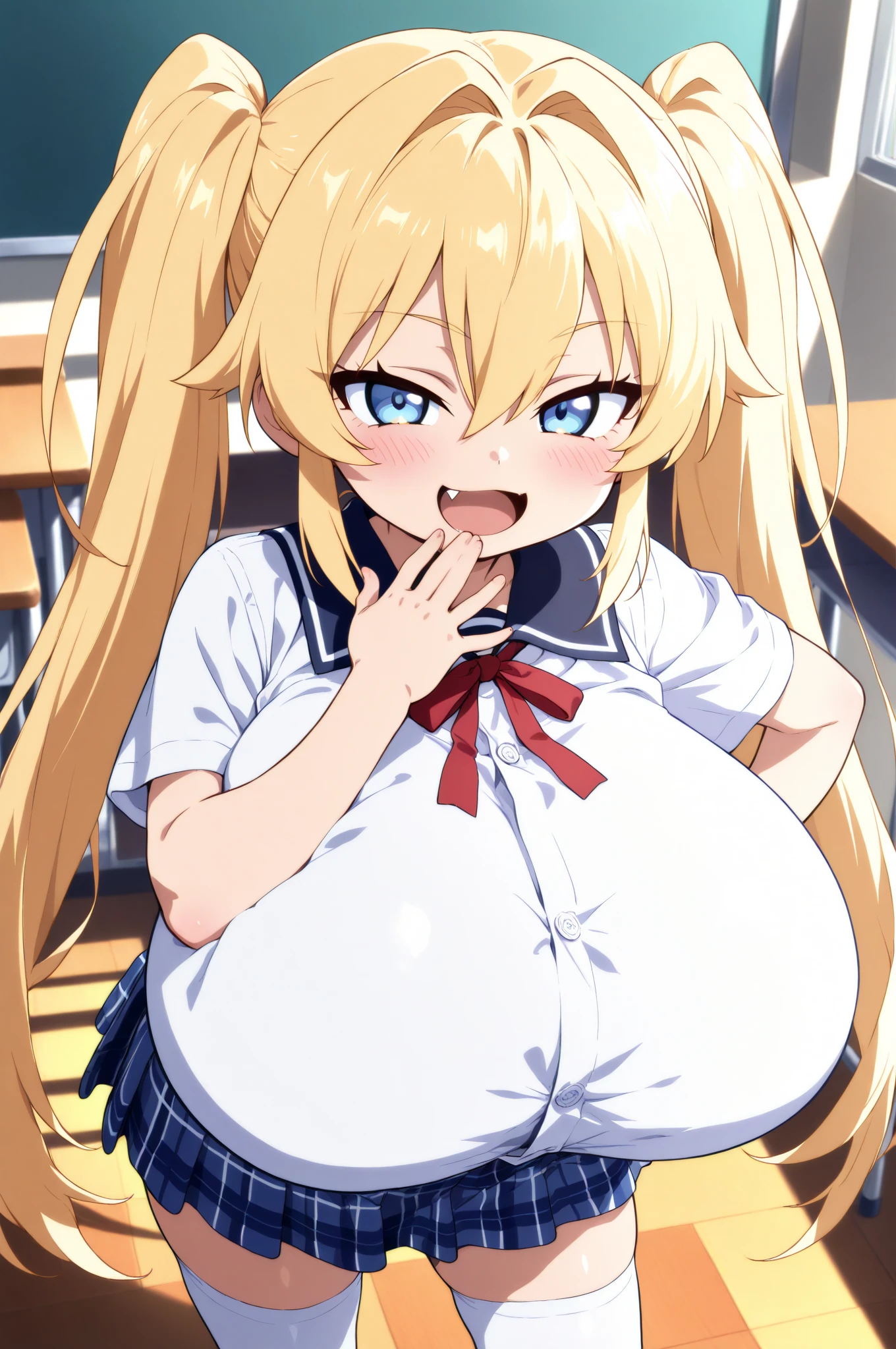 Tohru big tit busty ((mejor calidad, 8K, obra maestra: 1.3)), cuerpo completo, 