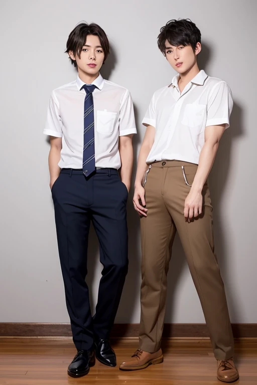 1 young handsome guy,20-22 years old,police officers,Interpol,Police Department,Handsome,musculous,hairy bodies,police uniforms(Fine eye 1:3),Black eyes,full bodyesbian