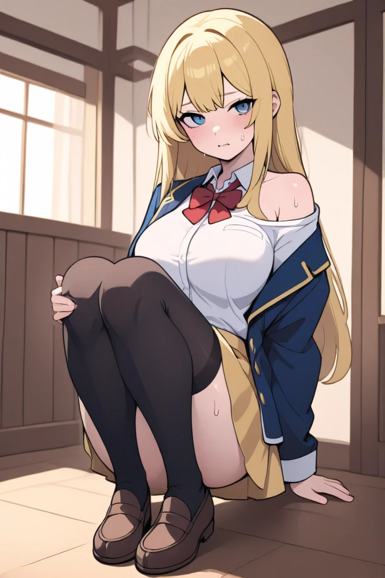 ((masterpiece, Highest quality:1.2, High resolution, Ultra-detailed, 8k)),(Photographic Ultra-High Definition,), whole body、1girl,1boy, doggy style sex, one legs up, folding legs , (The penis is entering the vagina in the correct position、Milk dripping from vagina to penis),((Perfect beautiful girl、12 years old、140cm、Very beautiful, long blonde hair with fine, curly waves, like a Western doll.、Bangs、White beret with black ribbon、A childish but gentle smile、Very young round face、Large, round, light blue eyes、Innocent thick eyebrows、Open your mouth、Touch your own breasts、Very large, round, full breasts、J Cup、Her breasts are exposed from both sides of her clothes.、A one-piece dress made of soft felt fabric in pale pastel pink that covers the chest and skirt.、White lace frilled round collar、Black over-the-knee socks、)、(One boy、Shorter than girls、The face of a young 、No hair、Have a fever、close your eyes、Open your mouth、Grabbing a girl&#39;s breasts from the side、Very good friends、),noon、Very bright and fancy children&#39;s room、Toy picture wallpaper、