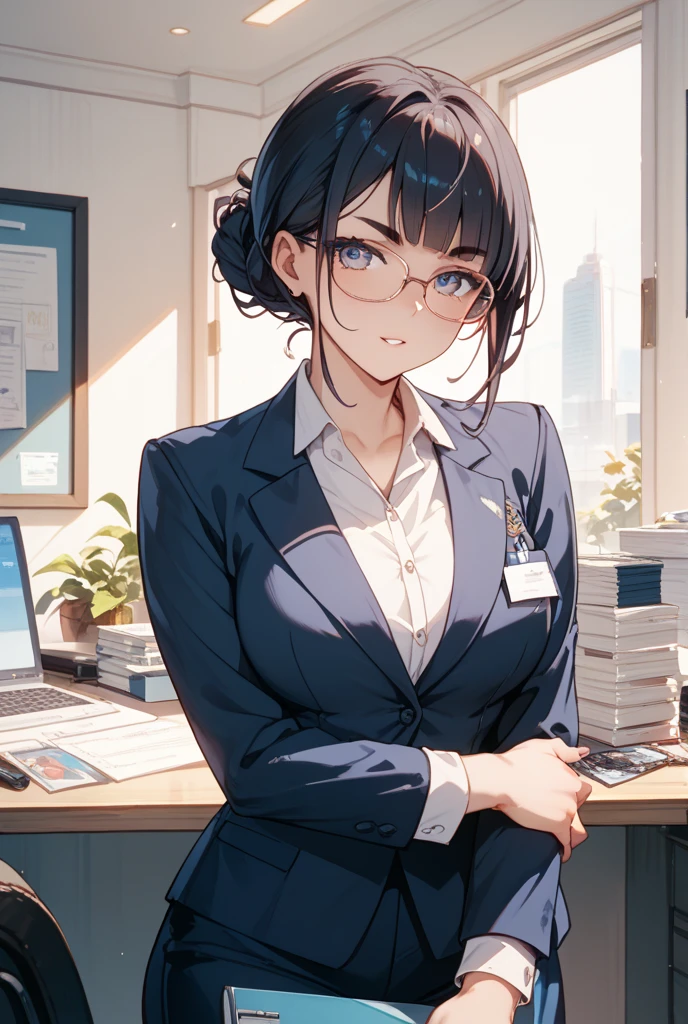 Cool women、sexy、Office Lady、Glasses、