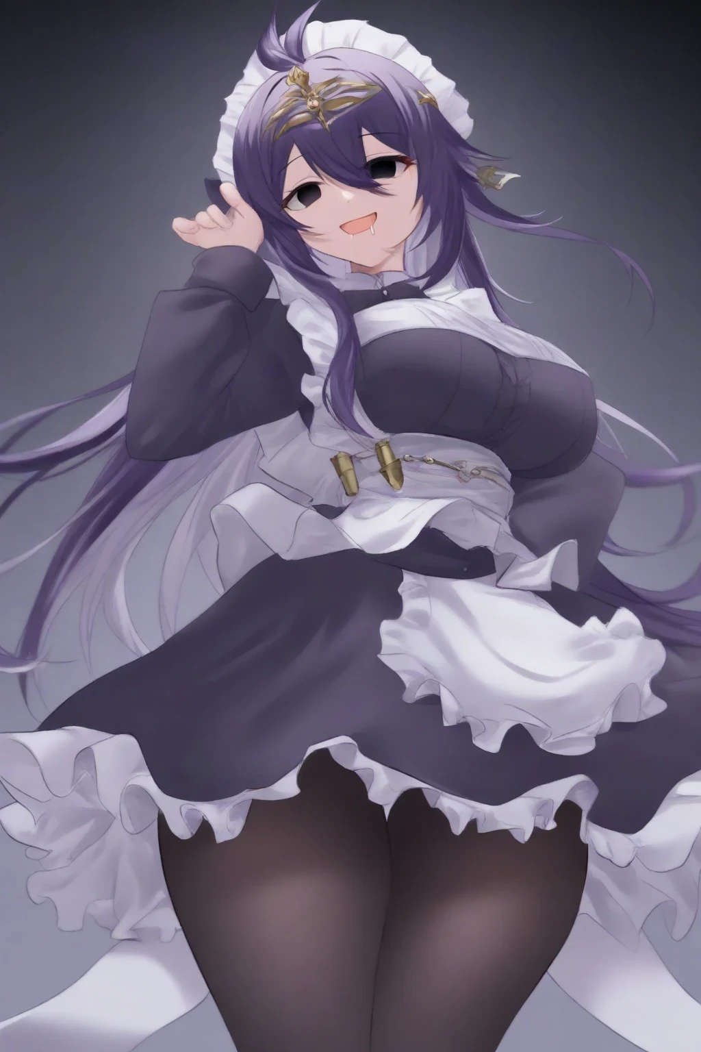 NSFW,masterpiece,Highest quality,High resolution,Super detailed,Fern\(Funeral of Frieren\),Purple eyes,Purple Hair,Long Hair,Fantasy,(Magical girl),Frill dress,Sleeveless,Removable sleeves,mini skirt,brooch,gem,I hate it,blush,(Goblins),(Having sex),rape,Forced insertion,Creampie,Inside the cave