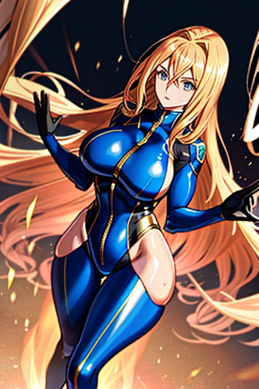 Samus Aran from Metroid, Wearing a Zero Suit