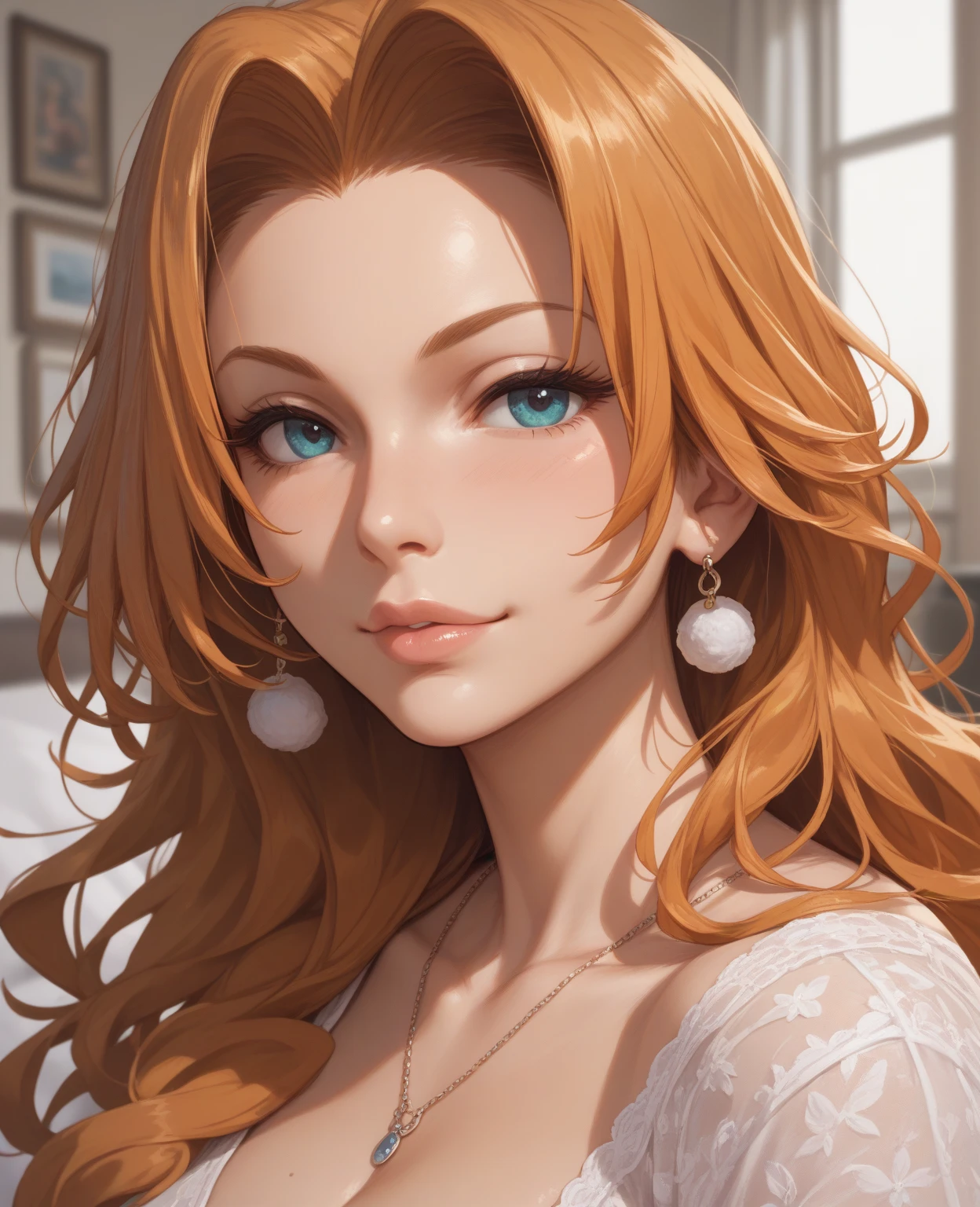 detailed eyes, Perfect features, (masterpiece), (best quality:1.4), absurdres, [:intricate details:0.2], moist skin, shiny skin, glossy skin, (masterpeace, best quality, good quality:1.4), masterpeace, intricate details,