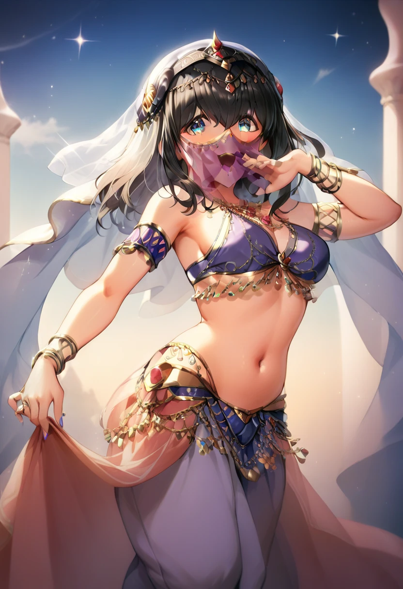 1girll,Belly dance costumes