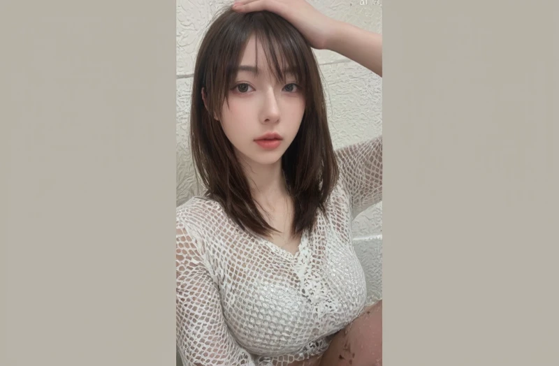 (8K, Highest quality, masterpiece: 1.2),
(Realistic, Realistic: 1.2),
Beautiful Japan woman with big,
Tight waist, Thin thighs,
Wearing sexy underwear.
detailed:
(超detailed: 1.3),
Her long, black hair waving in the wind,
Her large breasts are proportionately spaced,
Her tiny waist accentuates her hourglass figure.,
(High resolution: 1.1),
She proudly shows off her toned abs,