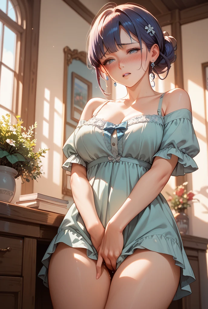 ((top-quality))、((​masterpiece))、((Cartoonish))、Cute little girl s、About 18 years old、(((((爆乳)))))、A dark-haired、bob、Sharp Focus、studio photo、intricate-detail、ighly detailed、A detailed eye、illustratio、ighly detailed、Sharp Focus、Digital Rendering、proffesional、4 k