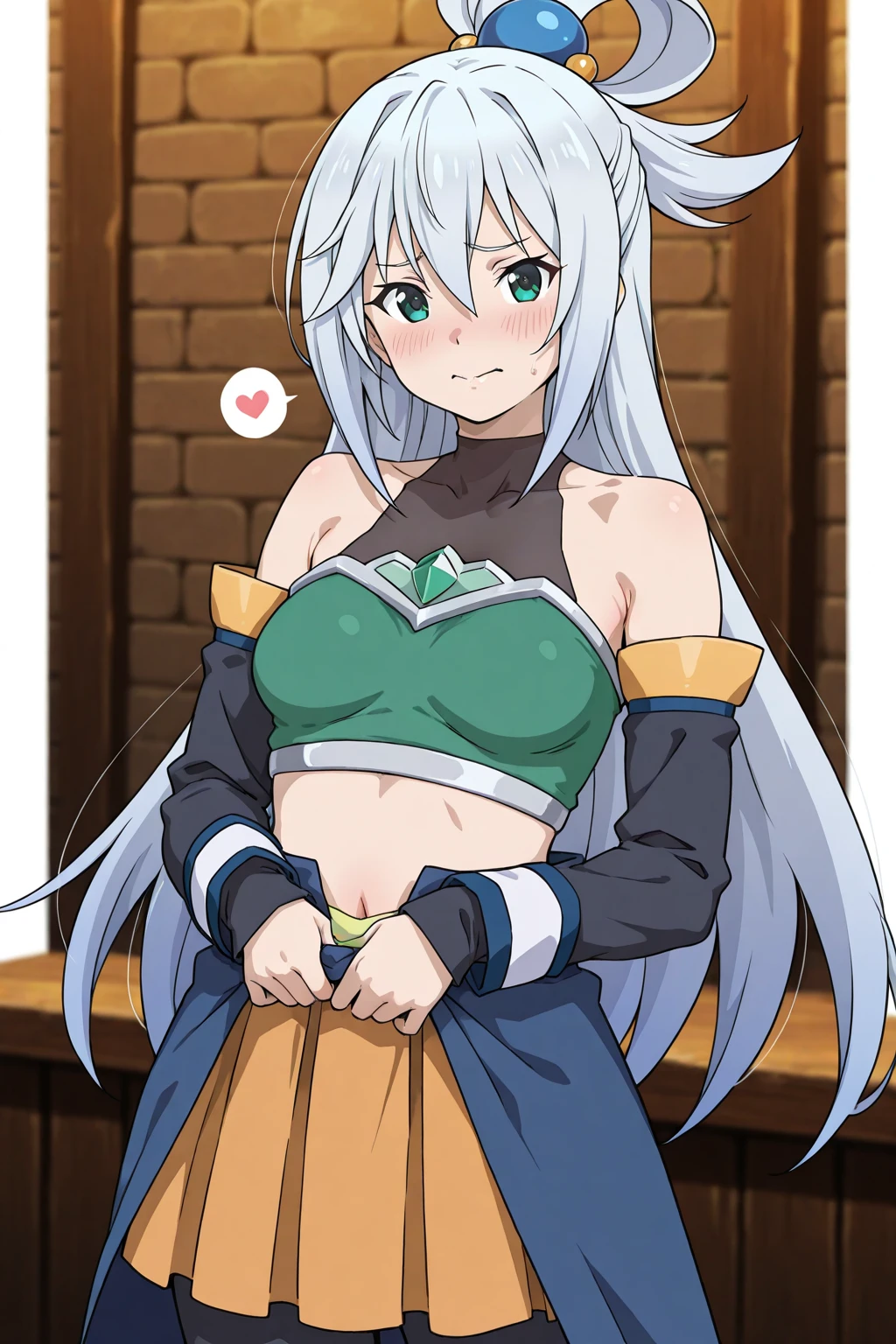 one girl, handcuffed above her head, restrained, chained, slave, naive, beautiful white hair, princess, princess of elf, torn dress, rape, from side, sex