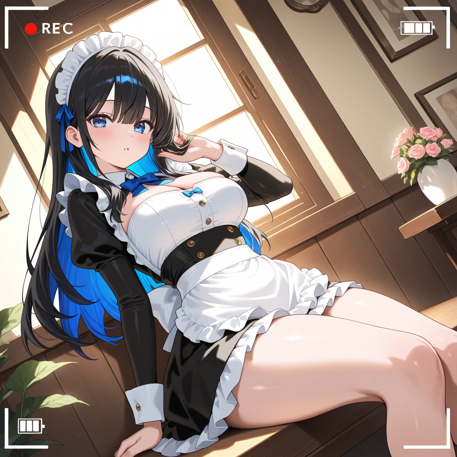 Cheers Saki | Blue Archives, Iwhole Body, (NSTDA.:1.2), (10, beste-Qualit, master-piece: 1.4), ultra-high resolution, (Realistic, photorealistic portrait: 1.48), 25-year-old girl , ( Micro Beetle View - Bikini Pass:1.11),Printed Cow's Milk Bikini, Famous Japanese celebrities, enormous breasts, Blue Eyes, Head Tilted, cowboy shot, View from above, looking at the audience, expressionless, Beautiful Sea Zeiss f 150mm/ 2.8 Hasselblad, Whole body, foot , Ultra-Wide Angle