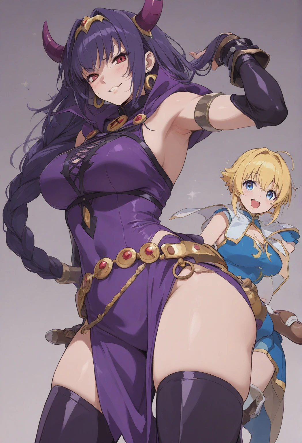a hunk of nami showing her ass in a pirate outfit with focus on her detailed face