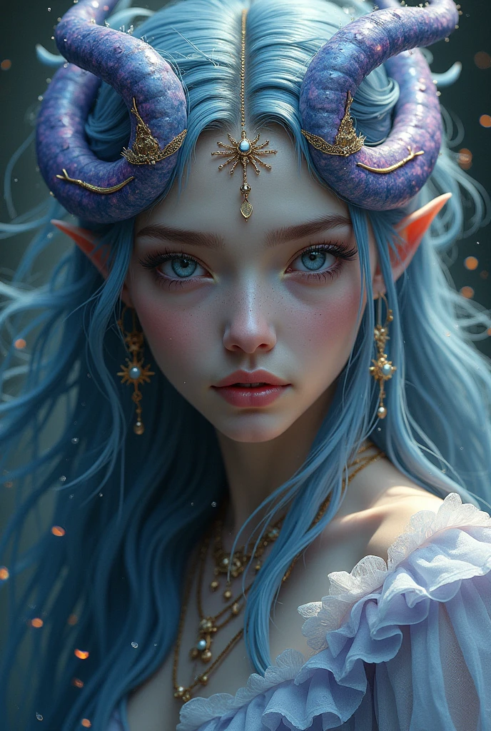 Genie,masterpiece, realistic photography, colorful background, detailed portrait, intricate details, rich colors, realistic style, --auto --s2