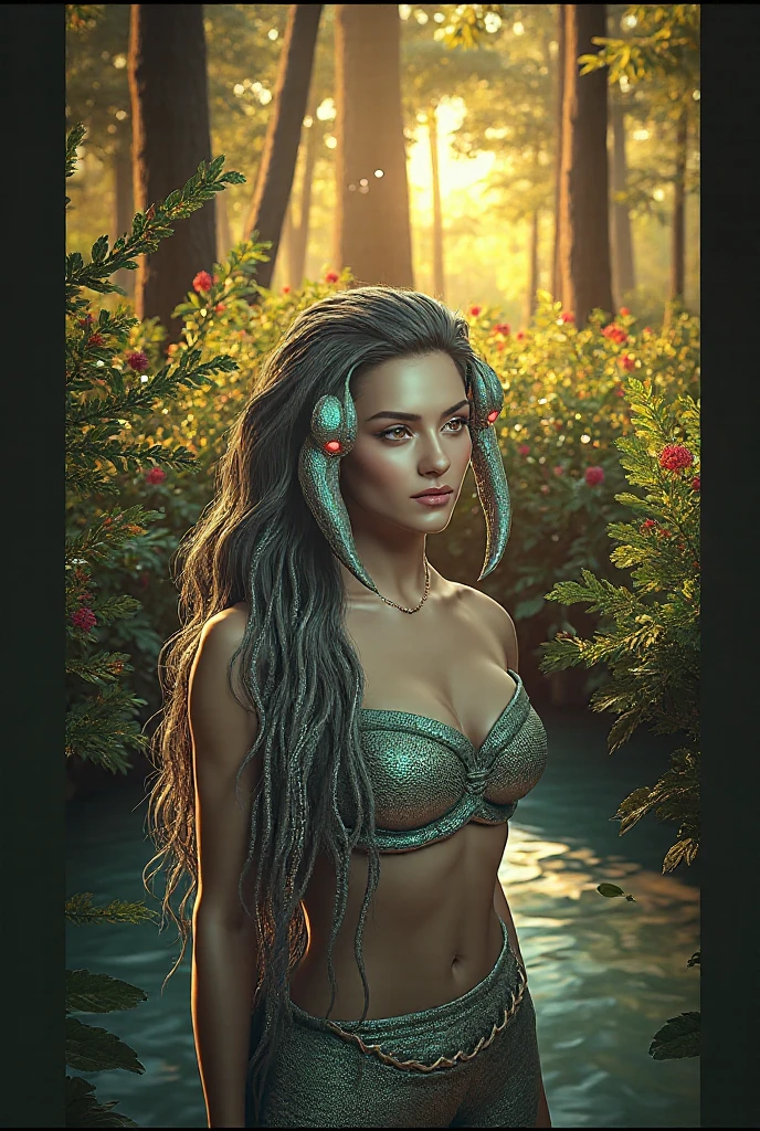 arafed woman in a bikini holding a fan and posing for a picture, karol bak uhd, beautiful digital artwork, deviantart artstation cgscosiety, realistic digital art 4 k, realistic digital art 4k, artstation painting, epic digital art illustration, airbrush digital oil painting, stunning digital illustration, rossdraws 1. 0, fanart