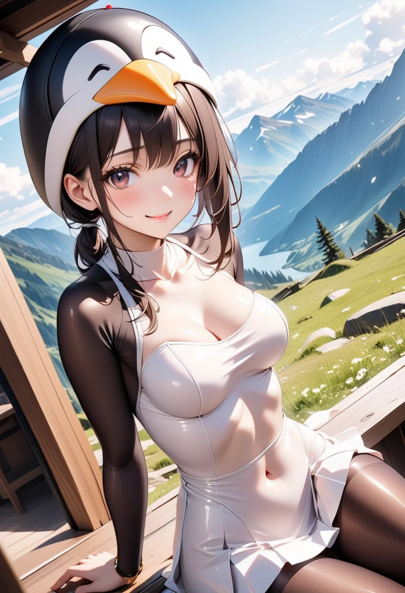 (8K, Live shooting, best quality, muste piece: 1.2), High-definition RAW color photo, professional photography, cinematic light, 1 female, solo, A woman in a cow costume posing on the lawn, tits, (highly detailed diagram), high definition!!, slim body, ((big breasts)), brown hair, (small face), ((titsは大きい)), (smile showing teeth, full face cheek), beautiful eyes, long eyelashes, ((choker, cowbell, cow print bikini, cow pattern knee high stockings, boots)), (((crawl on all fours))), tits, (((full body shot))), field, lawn square, The background is wood, perfect fingers, 5 fingers, anatomically correct, Reality, extremely detailed, Photography, muste piece, high quality, High resolution, professional lighting,