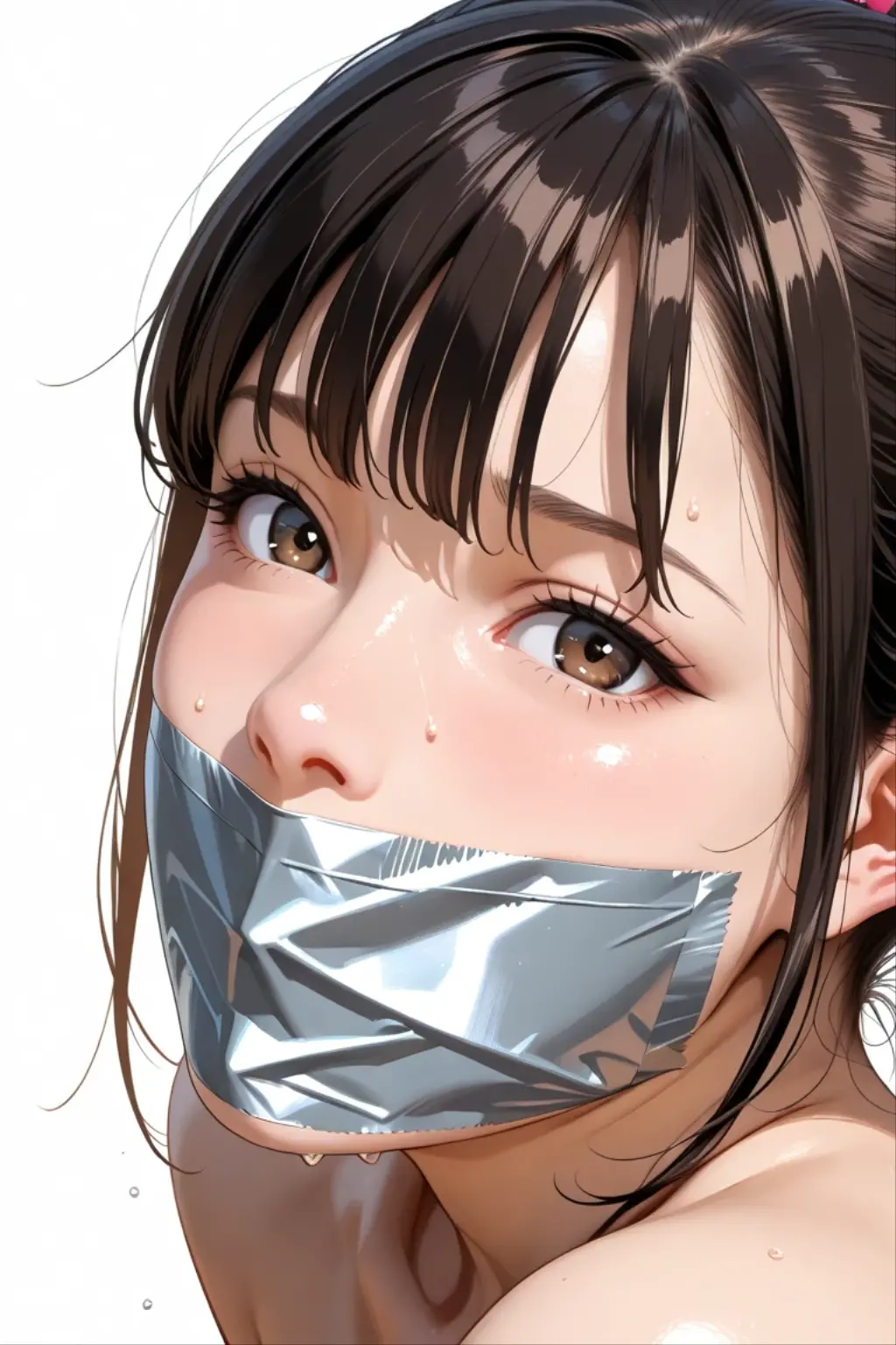 Japanese woman in school uniform(((JK V-type open))), (((Topless:1.3)))
(((Protrusion of the areola in Japanese women))), fluffy small breasts, Side chest, open chest, Close-up of the top of the chest
8K, Best Quality, Real Image, intricated details, The ultra-detailliert, Ultra High Definition, Depth field,Masterpiece,1Girl, Very Beautiful 12 Year Old Girl, Innocent Big Eyes,Detailed Eyes,(Green Eyes:1.0),(Brown hair, Short hair),(bangss), perfect shiny skin, prefect skin, Fair skin,fine skin,bulky, ((Erotic, Sexy, sexual manifestations, bright lighting, Precise hands without discomfort)), (((cleavage)), (Cute:1.2), look at the camera, ahegao, open mouth, eyes turned, cum in mouth, a narrow waist, light blush, look at the viewer, light grin smile, under clothes,the sweat, ((Erotic, Sexy, sexual manifestations)) hand tied, hand taped, bondage, bdsm, red tape,
