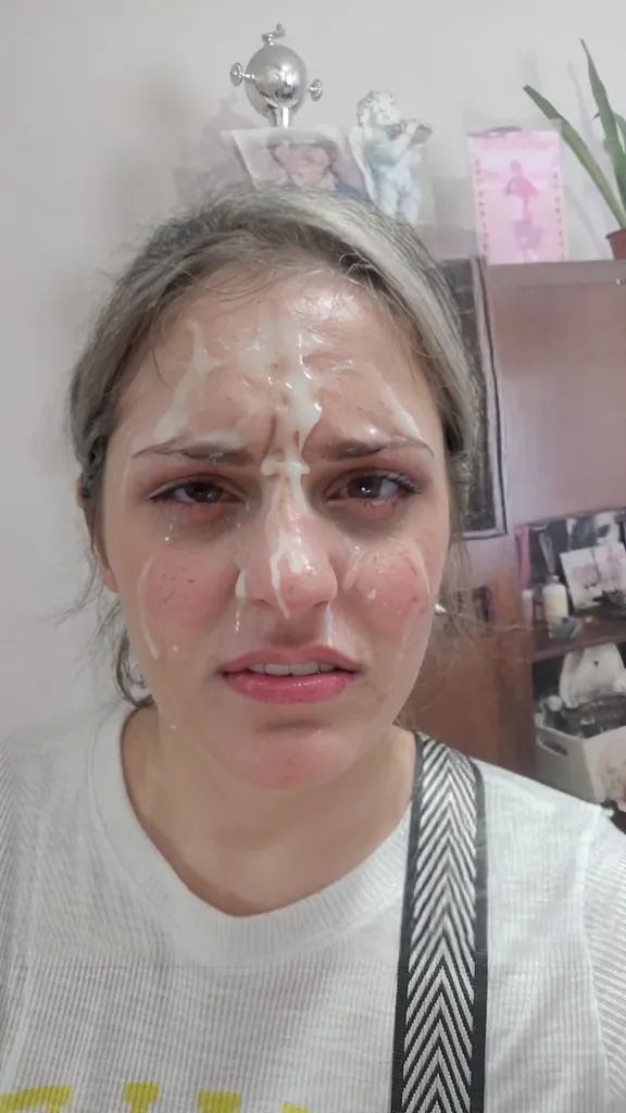 Cum, sperm,,, drops of cream spread