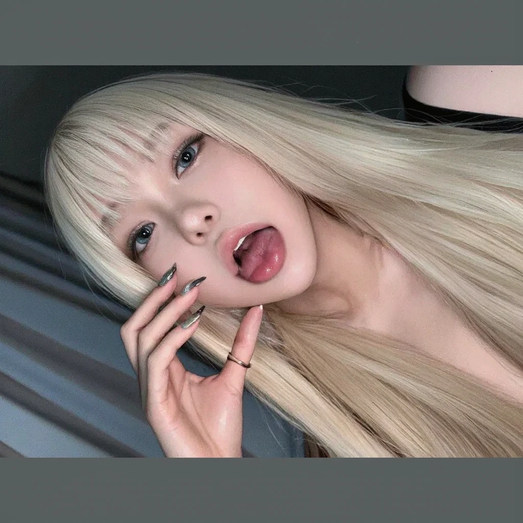 Best quality, massive , very curvy, Asian wide, Korean face, long blond hair, (dark blue eyes), slutty, gyaru, full lips, , gym, doing   a bbc, , beautiful mouthfull,big :1.5 eyes rolling, delicated big hoop round earrings, delicated thin gold glasses, delicated eyelash, thick  on her cheek, bbc , look at view!, (detailed blue light eyes), (((big fat ))). Throatfull by , deep inside mouth, gigantic : 10.0,(perfect ), side angel view, gagged by big , throated by big , deep throated, high angle shot, centerpoint, look at view
